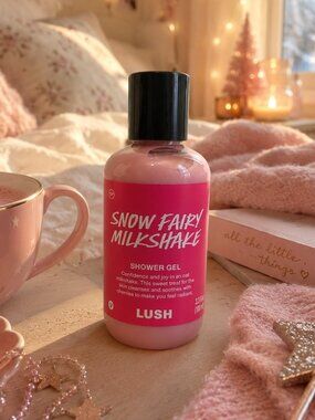 Lush Snow Fairy Milkshake Shower Gel 100ml NWT Expiration 31 December 2026